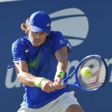 Alex de Minaur sera le prochain adversaire de Leandro Riedi. KEYSTONE/AP/Pamela Smith